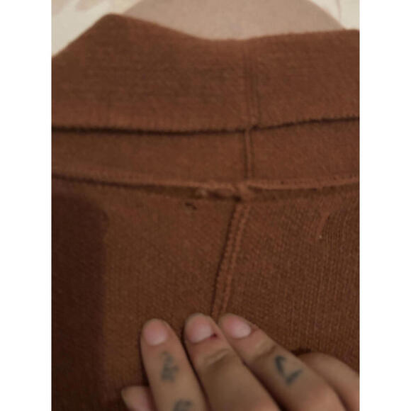 Cozy Max Studio Terracotta Cotton Cardigan - Picture 7 of 7
